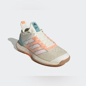 Women’s Adidas Adizero Ubersonic 4 Parley Tennis Shoes.